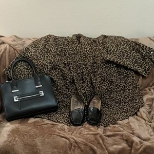 Maggie Barnes by Catherines Cheetah Jacket 5X 34